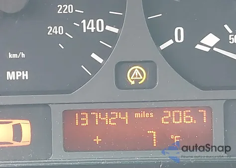 2000 BMW 328I from USA, damaged, VIN WBAAM5341YFR17507